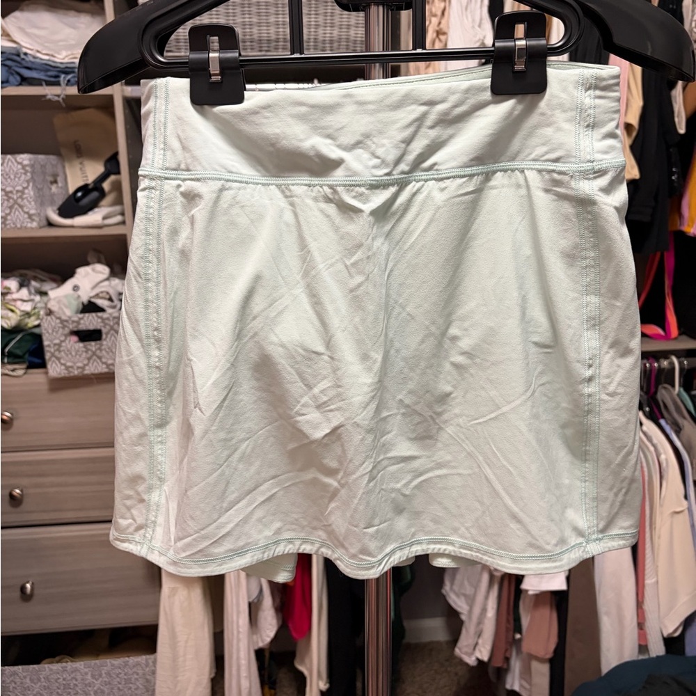 lululemon athletica Light Green Mini Skort.